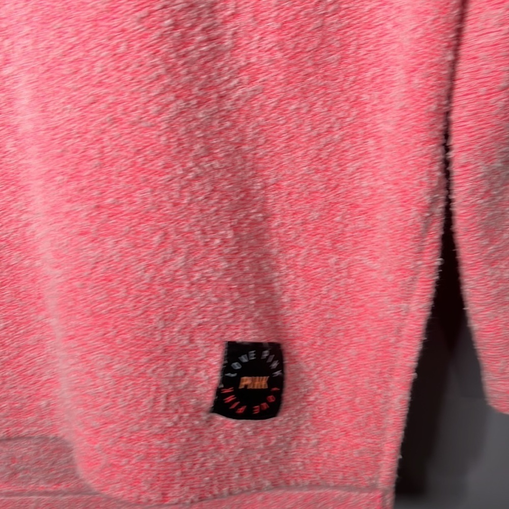 VICTORIA’S Secret Pink Pink Long Sleeve Hoodie Size XS - Picture 3 of 9